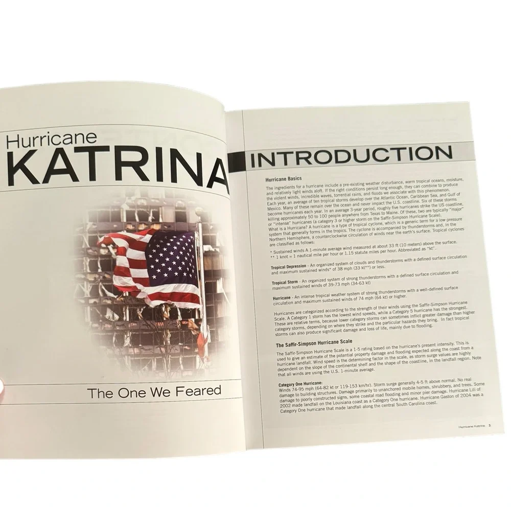 (Book) “Hurricane Katrina—The One We Feared 8/29/2005.”
